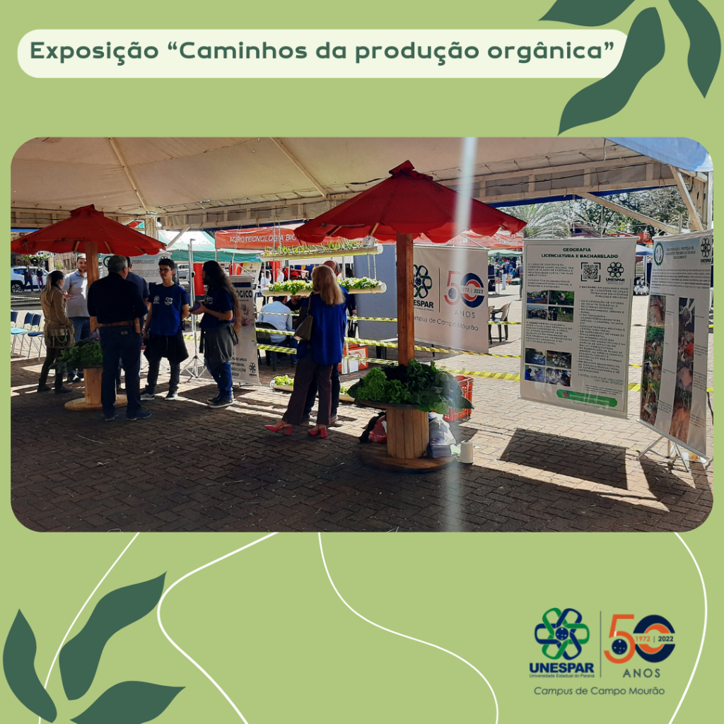 Exposição “Caminhos da produção orgânica”