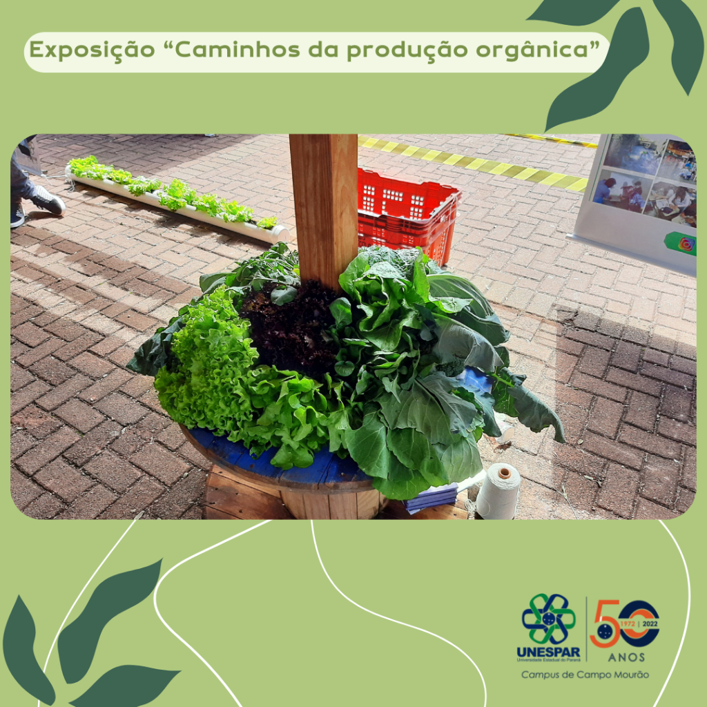 Exposição “Caminhos da produção orgânica”