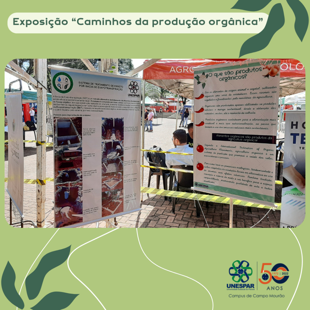 Exposição “Caminhos da produção orgânica”