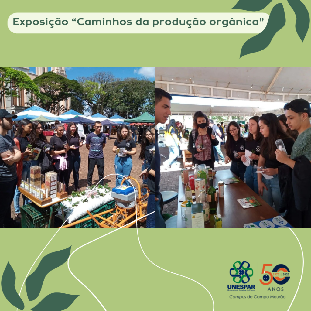 Exposição “Caminhos da produção orgânica”