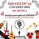 Unespar prorroga as inscrições para o XIII Festival Universitário de Música