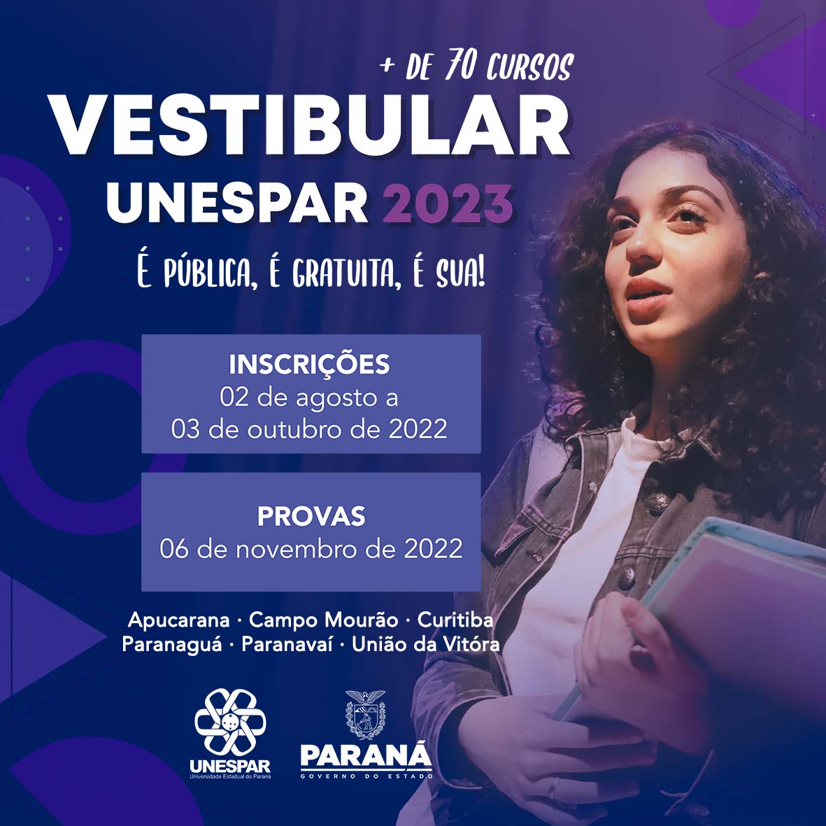 VESTIBULAR UNESPAR 2023