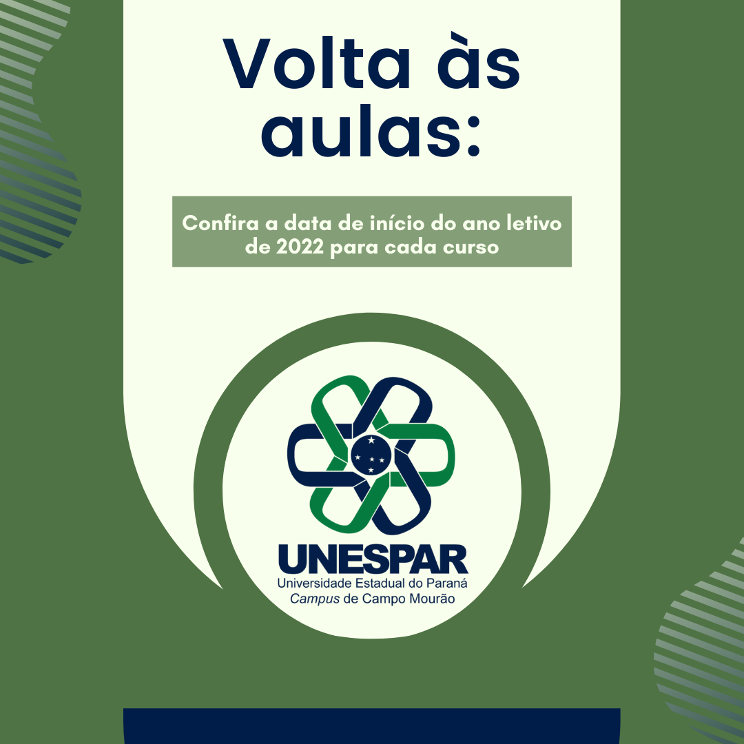 Volta às aulas Unespar de Campo Mourão 