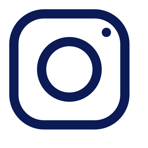 instagram icone azul marinho
